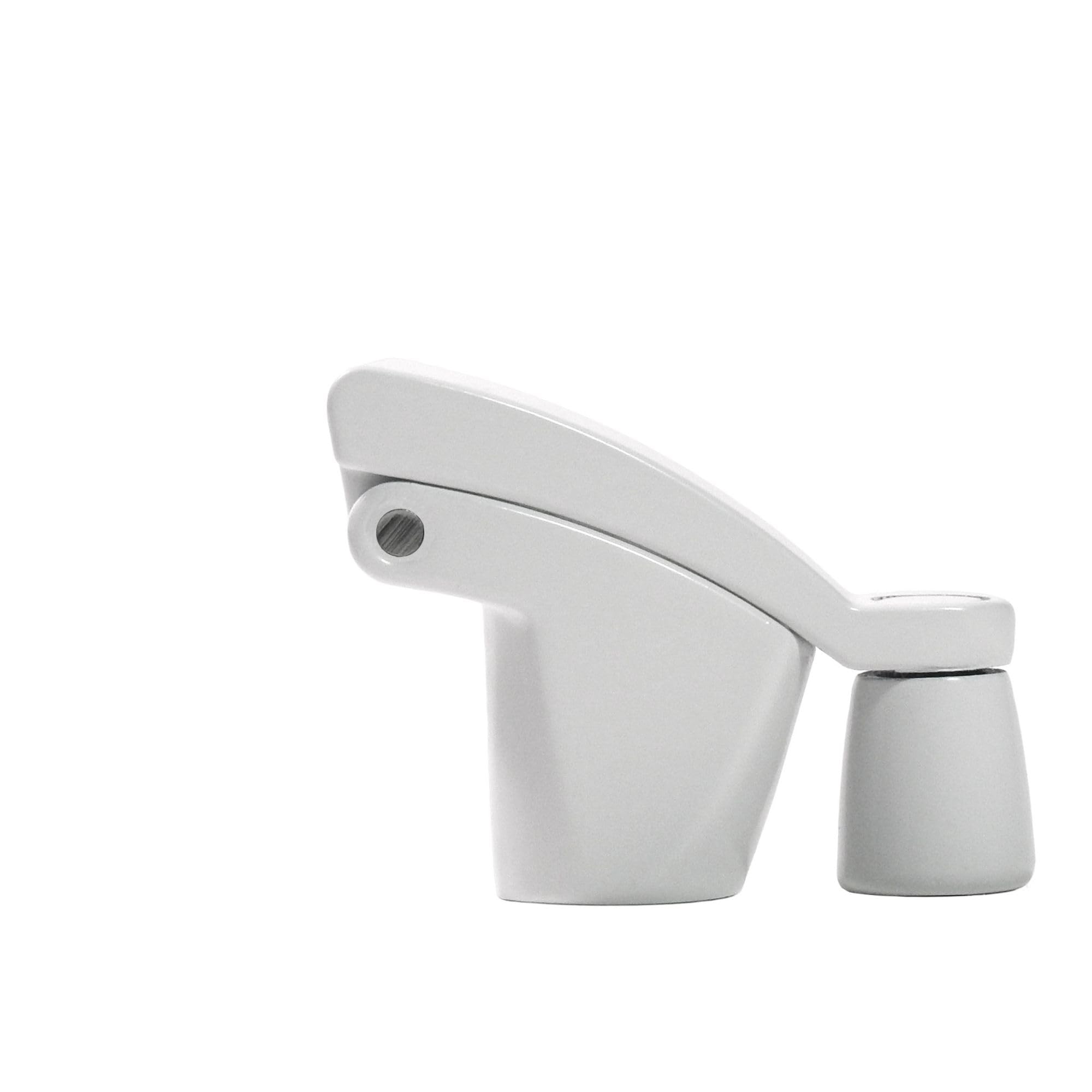 Ideal Security Folding Window Crank Handle, 11/32” Spline, White, 2-Pack