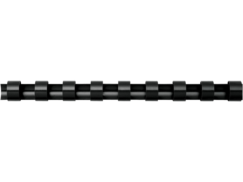 Fellowes Plastic Comb Bindings, 0.75-Inch, 150 Sheet Capacity, 100-Pack, Black (52367)