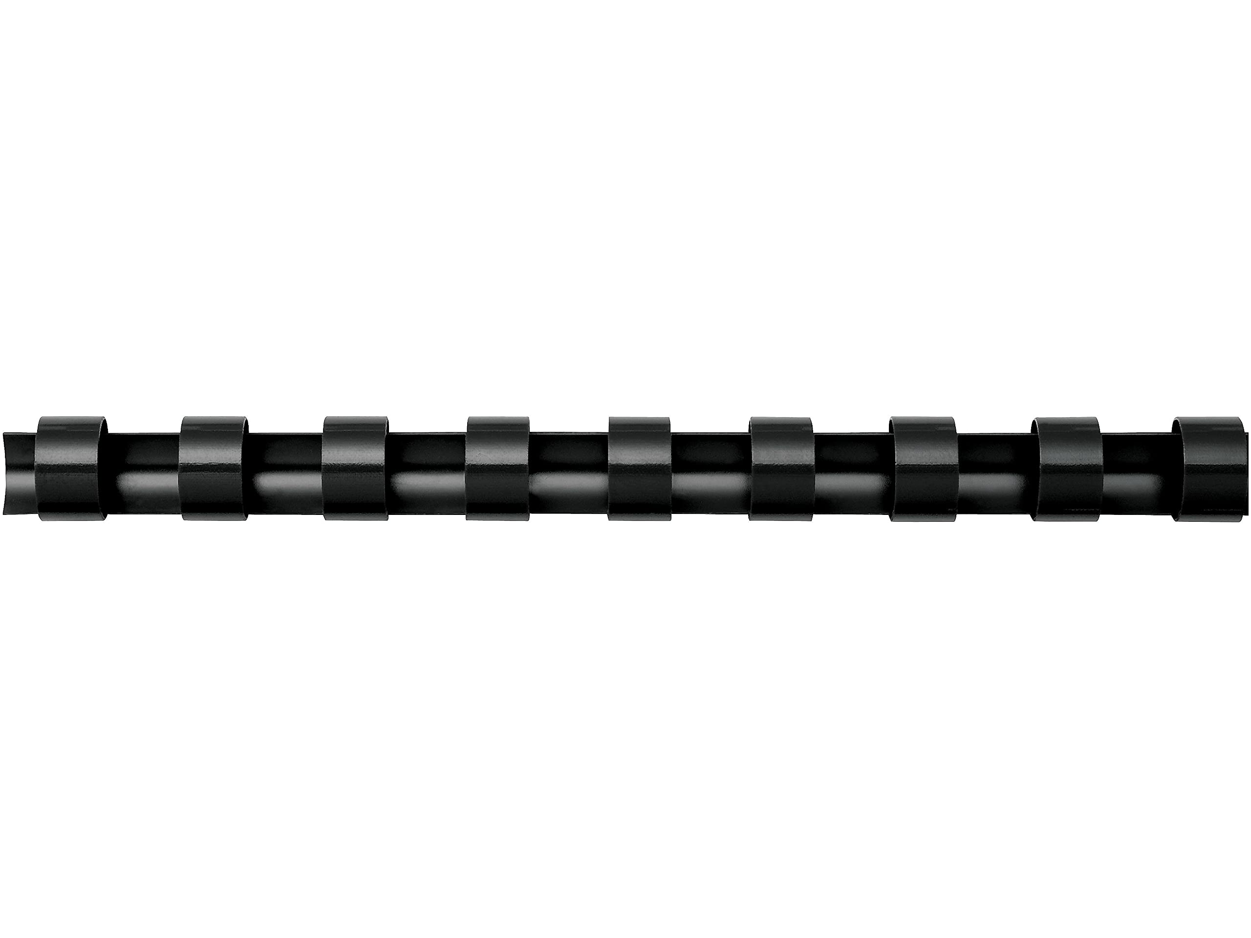 Fellowes Plastic Comb Bindings, 0.75-Inch, 150 Sheet Capacity, 100-Pack, Black (52367)