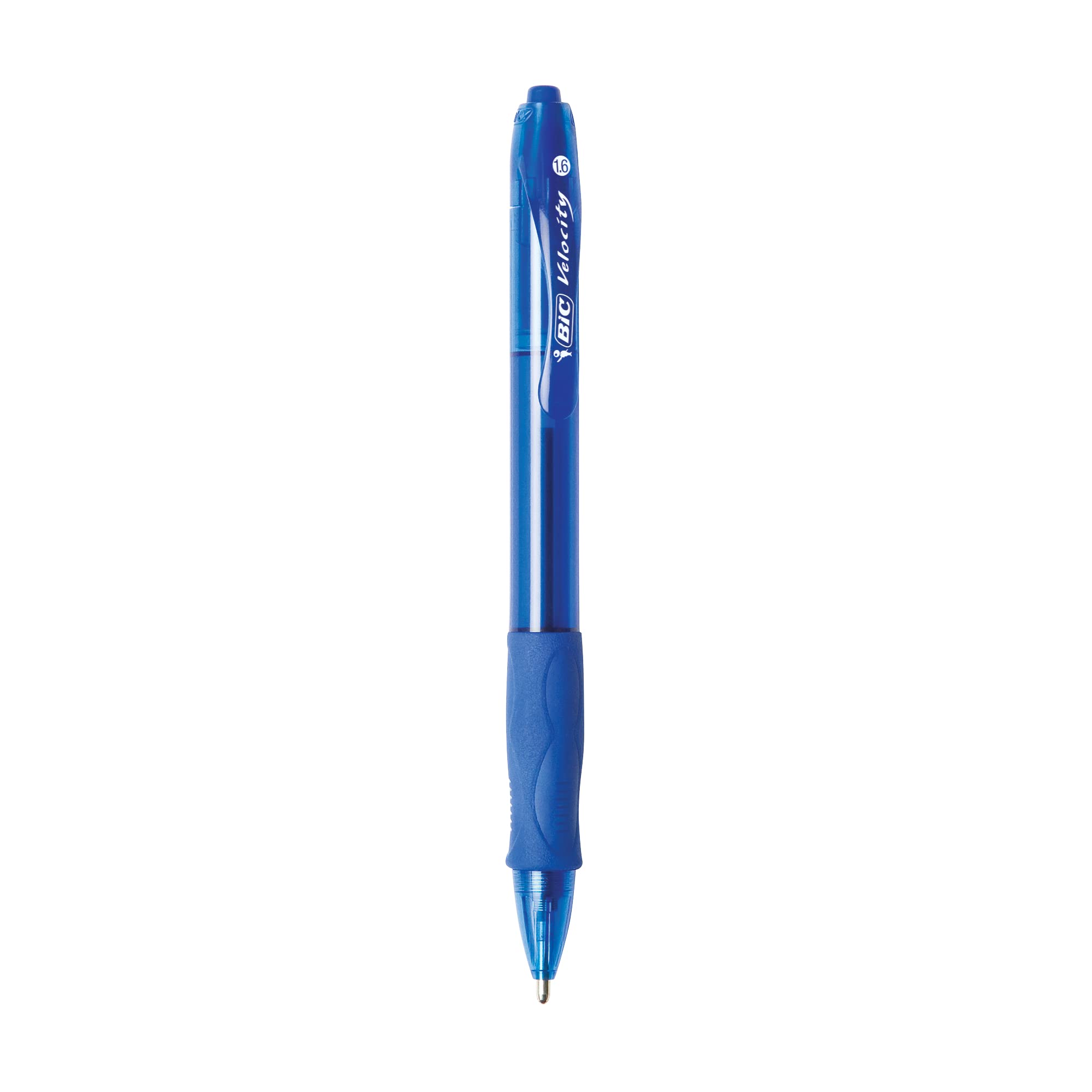 BIC Glide Bold Blue Ballpoint Pens, Bold Point (1.6 mm), 36-Count Pack, Retractable Ballpoint Pens With Comfortable Full Grip