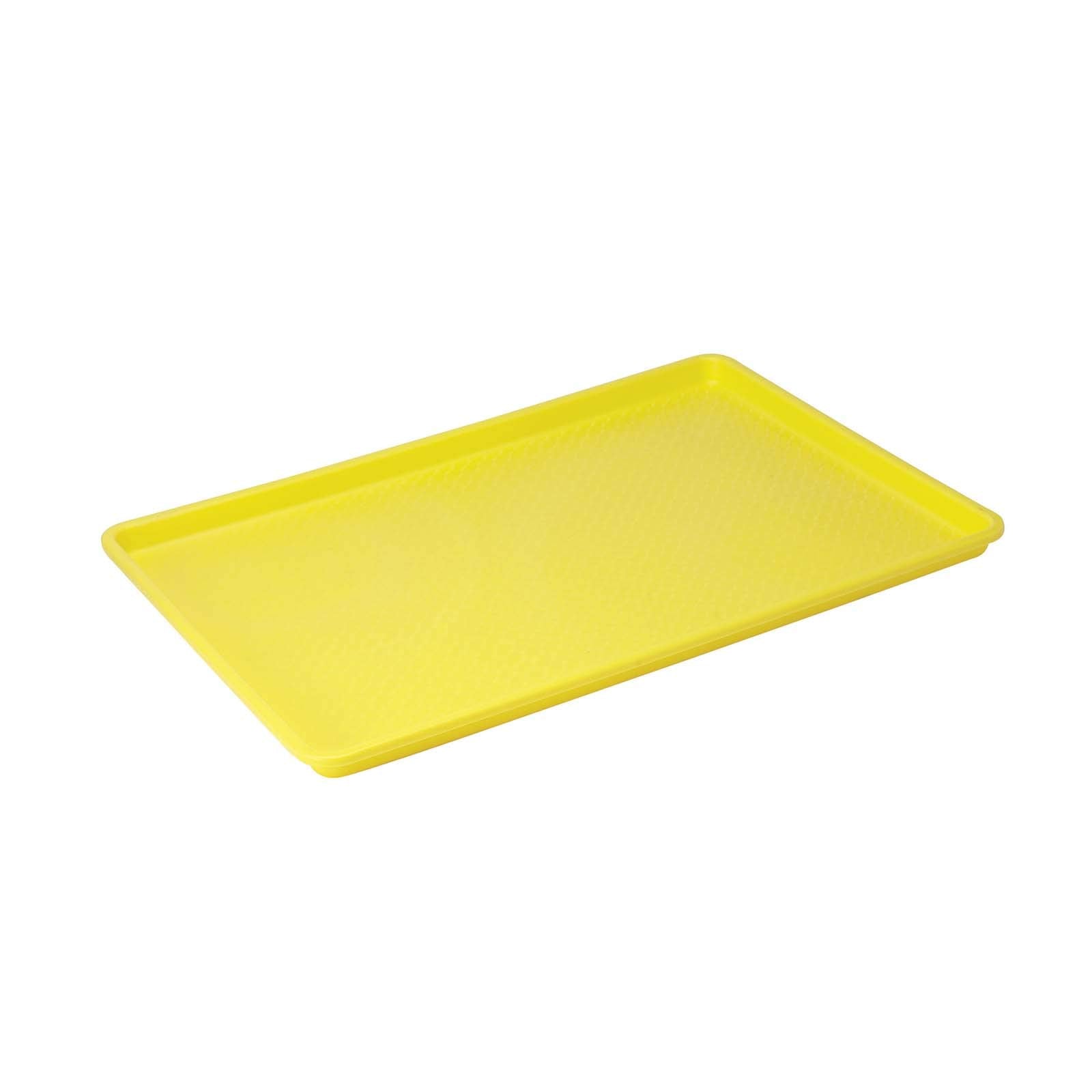 Winco FFT-1826YL Plastic Tray, 18-Inch by 26-Inch, Yellow