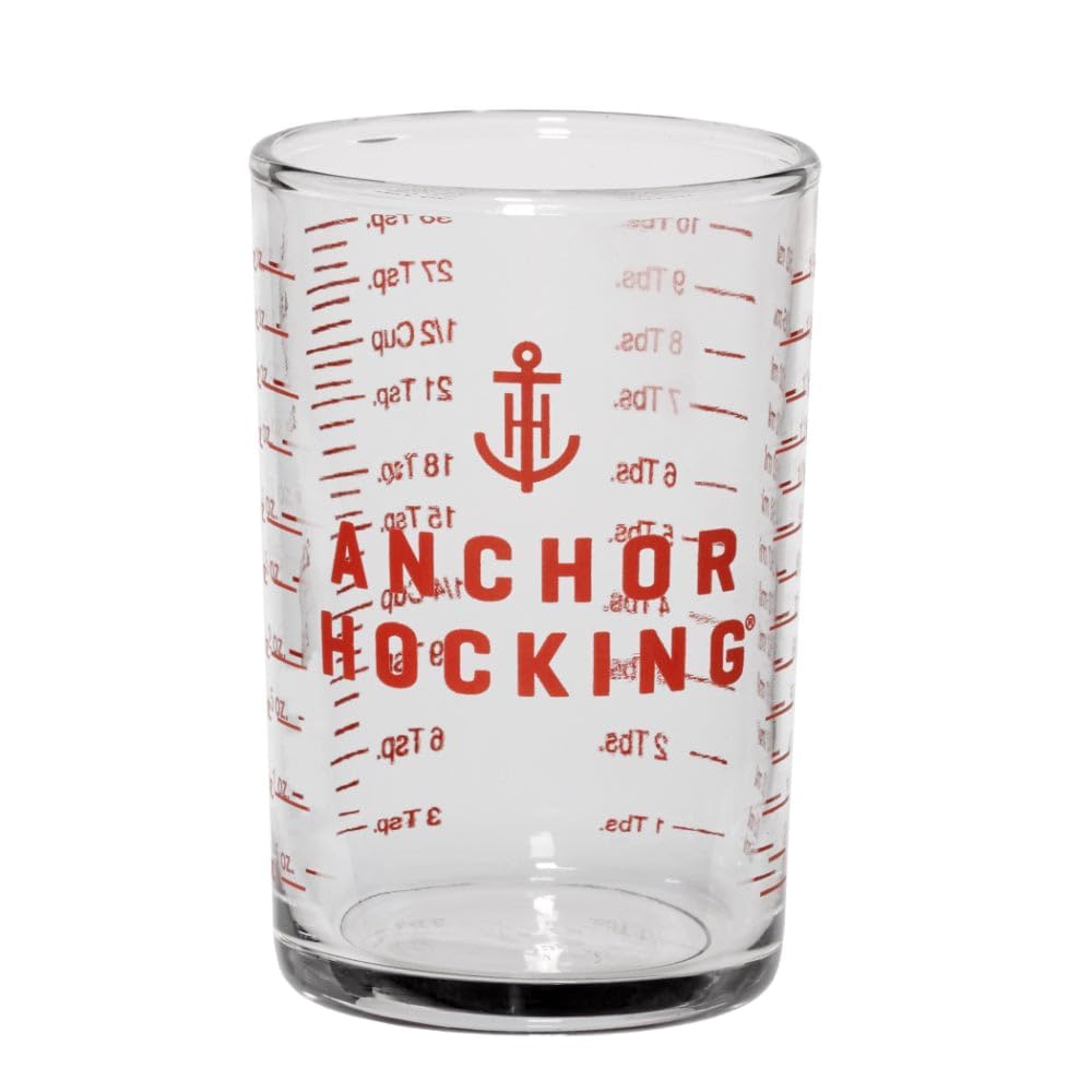 Anchor Hocking 77941 Small Measuring Glass 5-Ounce, Clear