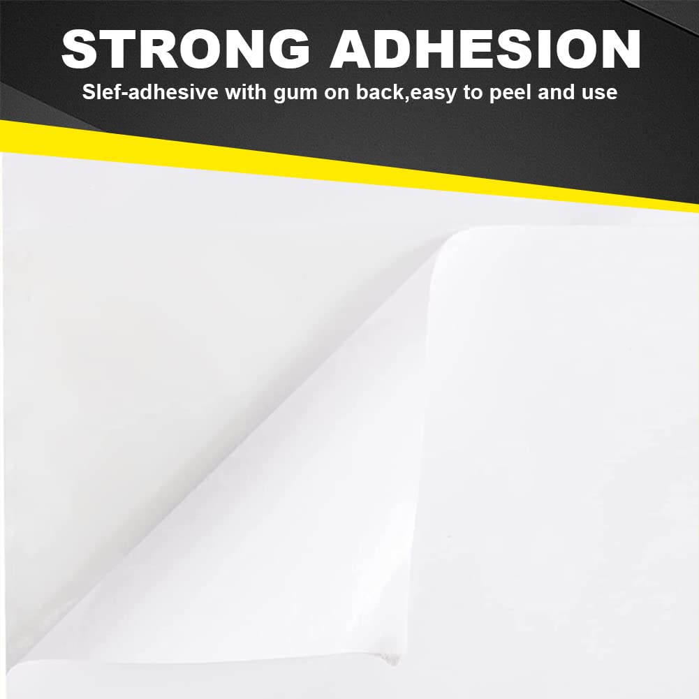 OausTect 6" x 9" Packing Slip Envelope Pouches,Clear Adhesive Top Loading Packing List - 200 Packs, Shipping Label Sleeves