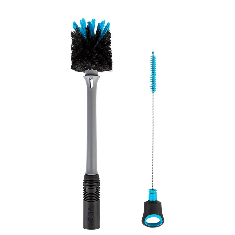 BlenderBottle 2-in-1 Shaker Bottle and Straw Cleaning Brush
