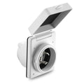 Ambuker 30 Amp RV Power Inlet 125V NEMA L5-30R Female Twist Lock Receptacle Connector with 3 Stainless Steel Pins and Waterproof Cover Shore Power Inlet Box for Generators RV Campers Yachts Sheds