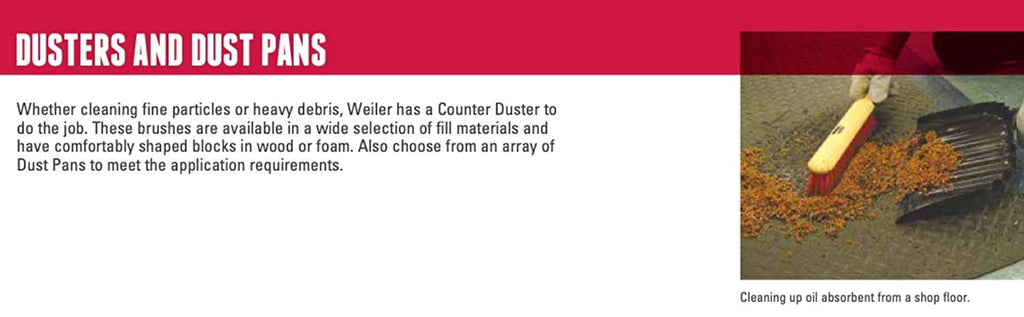 Weiler 71078 Heavy-Duty Metal Dust Pan