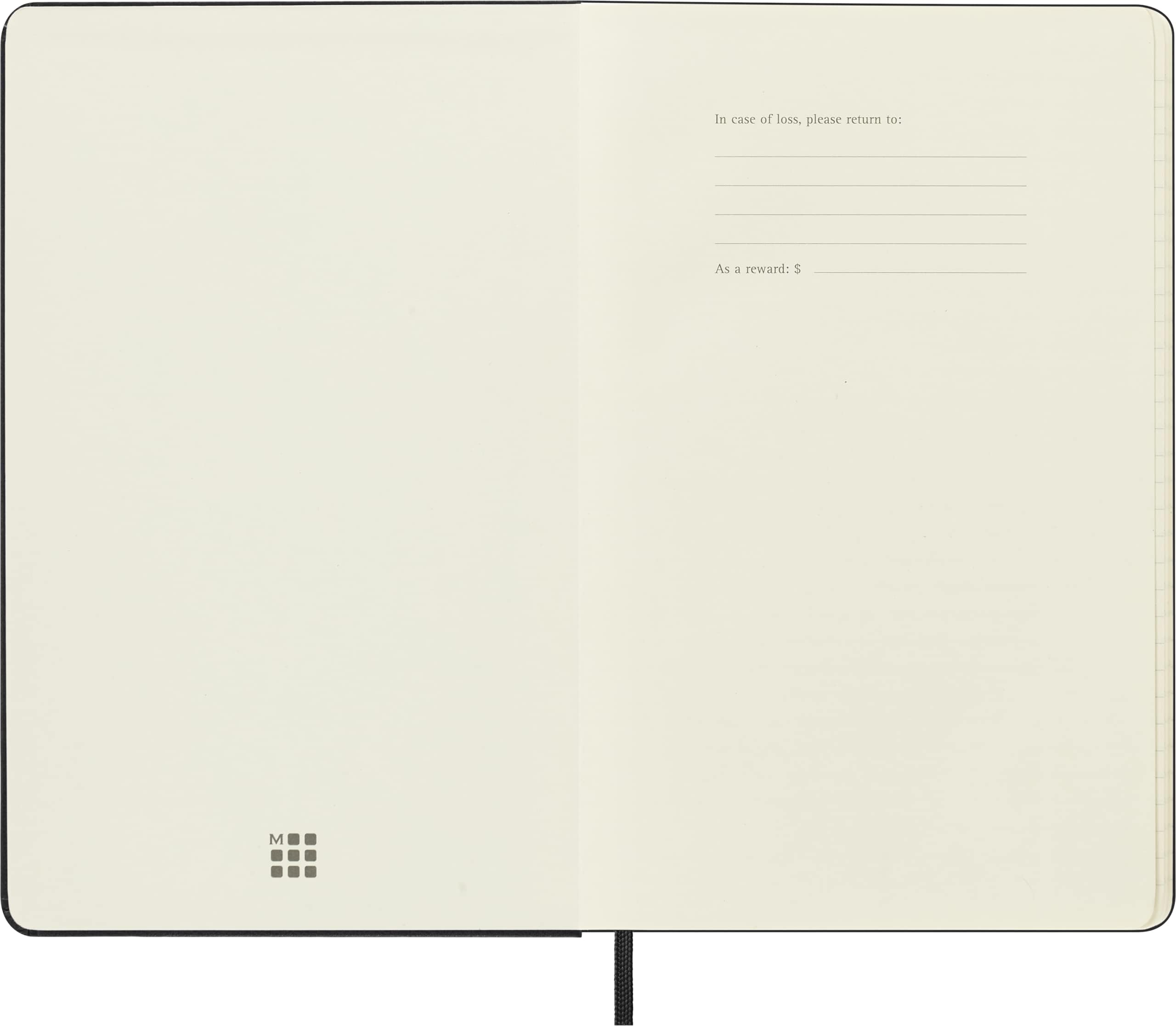 Moleskine Classic Notebook, Hard Cover, Large (5" x 8.25") Ruled/Lined, Black, 240 Pages