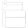 A2 White Envelopes Self Seal 100 Pack, Goefun 4.375 x 5.75 Printable Invitation Envelopes for 4.25 x 5.5 Cards, Photos, Weddings, Graduation, Baby Shower, 120 GSM