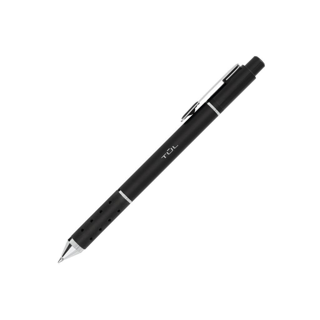 TUL Element Limited Edition Retractable Ball Point Pens, Medium, 0.7 mm, Assorted Barrel Colors, Black Ink, Pack Of 4