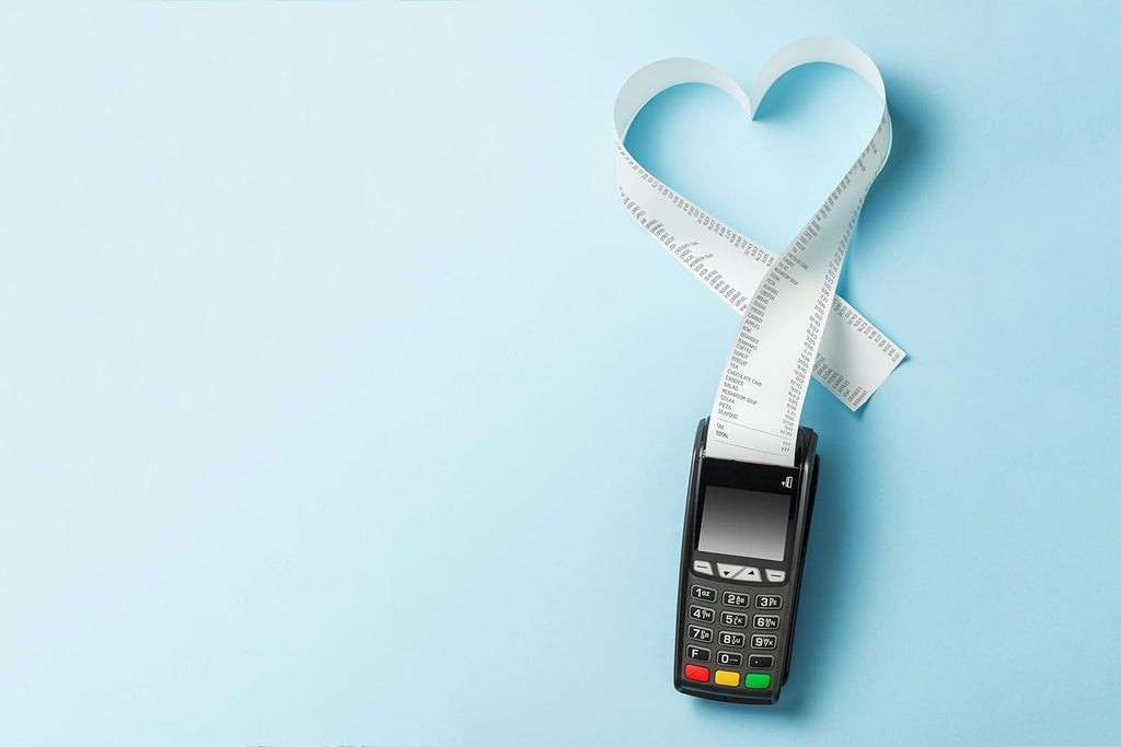 MilaMima 50 Rolls 2 1/4" x 60' Thermal Paper Rolls Fits All Credit Card Debit Machine Verifone Ingenico Square Clover Moneris TD Elavon Diameter 40mm Core 17mm 2.25 x 60 ft POS Cash Register Receipt