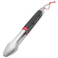 Weber Grill Tongs, for BBQing, Stainless Steel (6317) Black/Silver