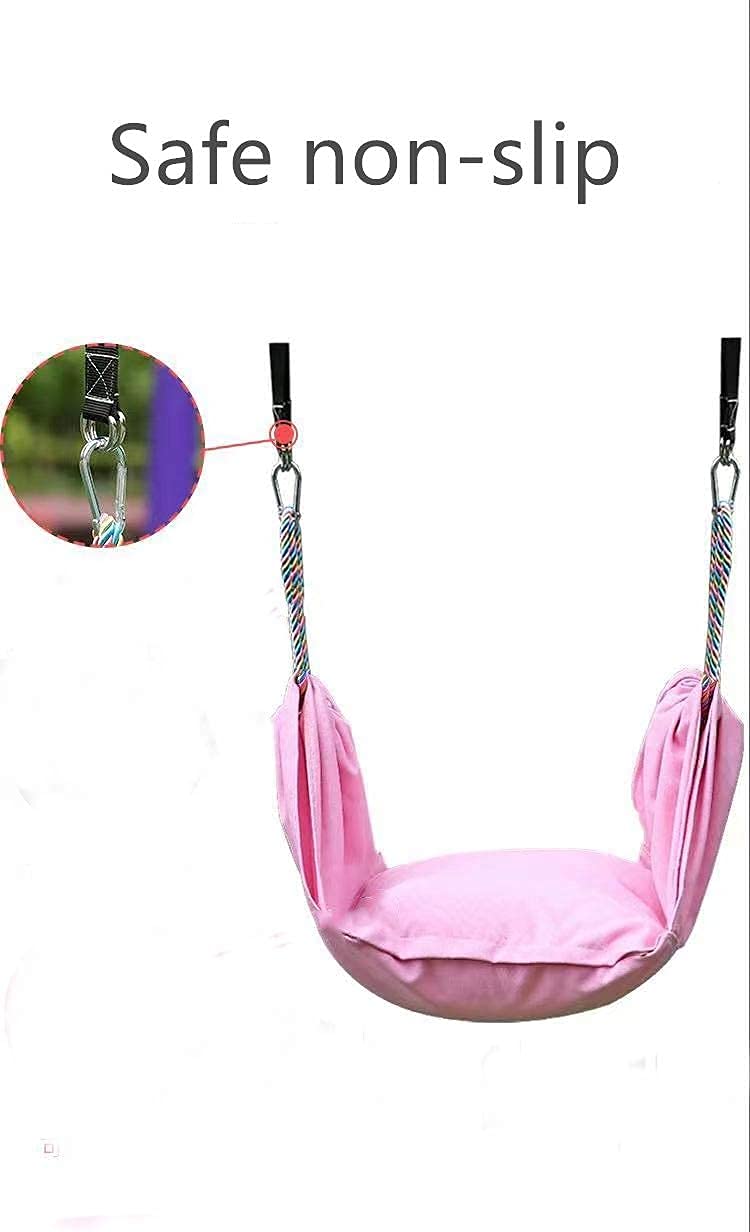 Short Straps Tree Swing Strap Hanging Kit,Hammock Straps 2 Pcs 9.84inches with Heavy Duty Safety Lock Carabiner Hooks for Swing Hammocks Yoga Seat Sandbags Gym Equipment Pulley System