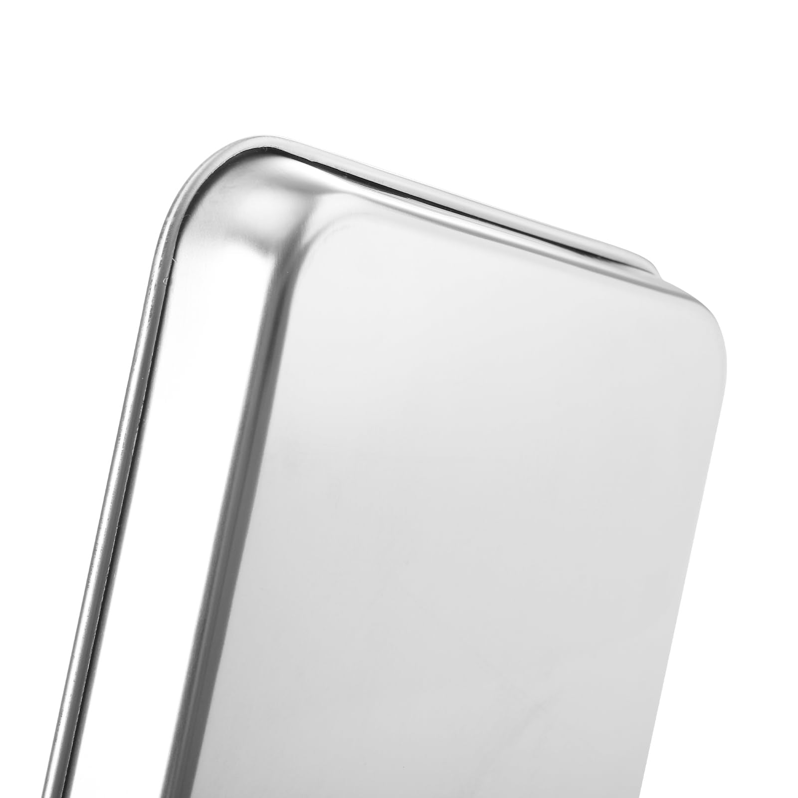 Suwimut Baking Sheet Set of 4, Heavy Duty Stainless Steel Baking Pans Tray Cookie Sheet, Toaster Oven Tray Pans Half Sheet Pan for Baking, Non Toxic, Easy Clean and Dishwasher Safe