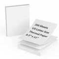 FungLam Thermal Printer Paper 8.5 x 11 Inch, 200 Sheets US Letter Size Thermal Paper, Folded, Continuous, Perforated, Compatible with A4 Portable Thermal Printer