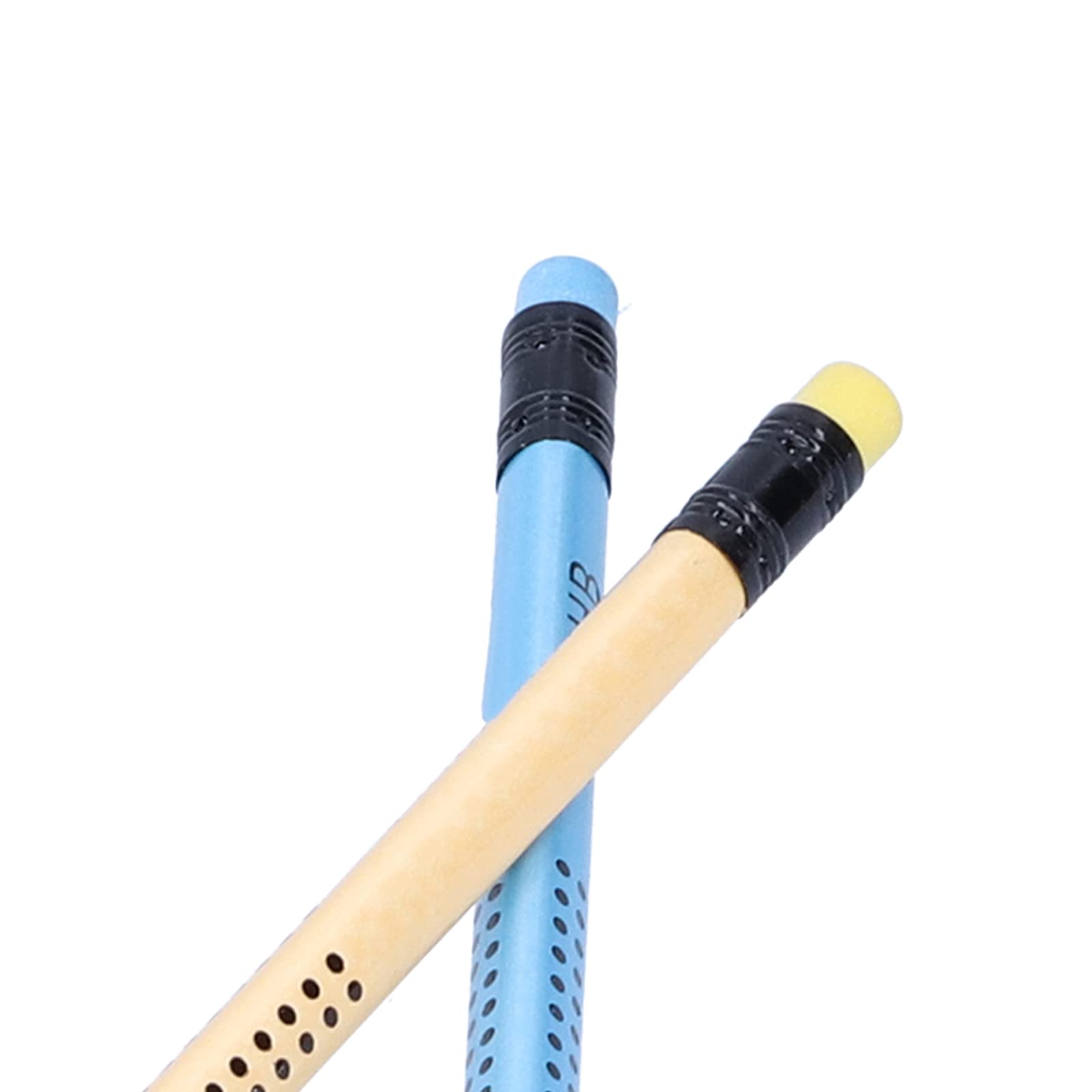Writing Pencil, 30Pcs HB Pencil Non‑Slip Multi‑Color with Eraser Children Student Writing Drawing Tools With Triangular Barrel