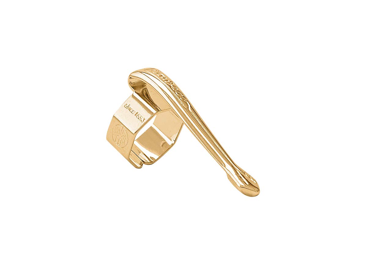 Kaweco Pen Clip Sport Nostalgic Octagonal in Gold for Sport, Calligraphy and Sketch Up Series I Pencil Holder with Subtle Logo | Accessory Made of Bronze I Gold