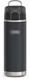 THERMOS, ICON Series, Stainless Steel Water Bottle w/Spout, Granite, 710mL