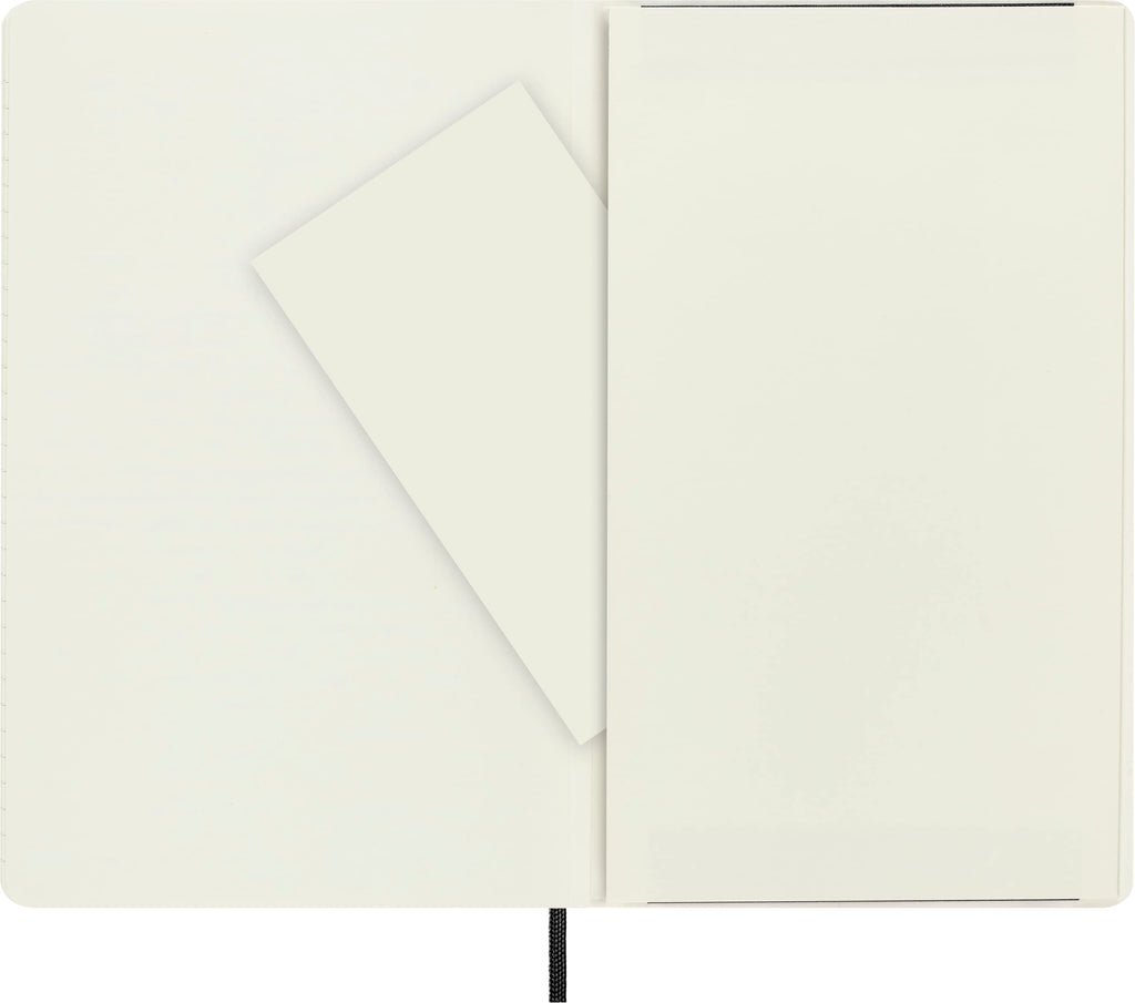 Moleskine Classic Notebook, Soft Cover, Large (5" x 8.25") Ruled/Lined, Black, 240 Pages