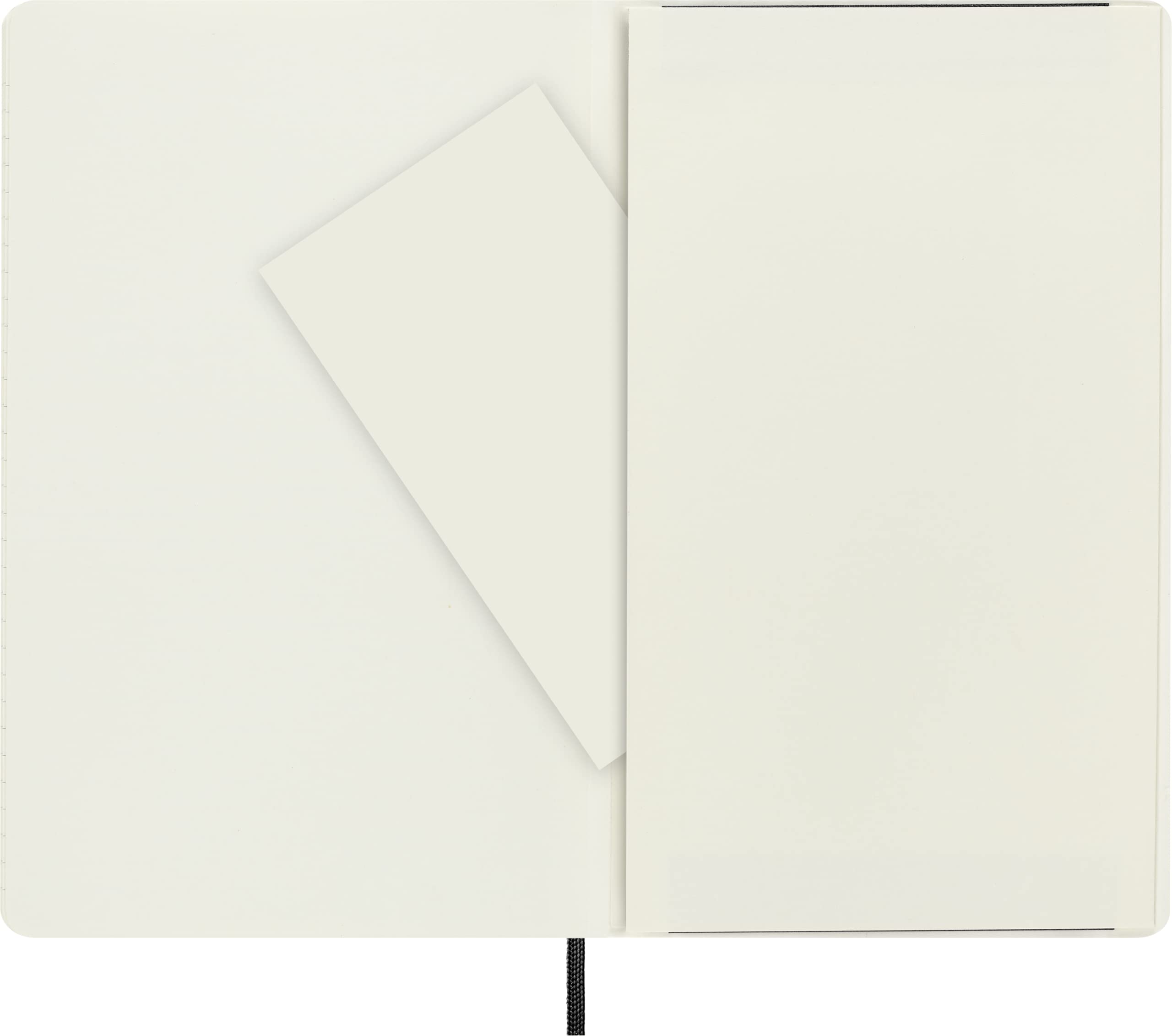Moleskine Classic Notebook, Soft Cover, Large (5" x 8.25") Ruled/Lined, Black, 240 Pages