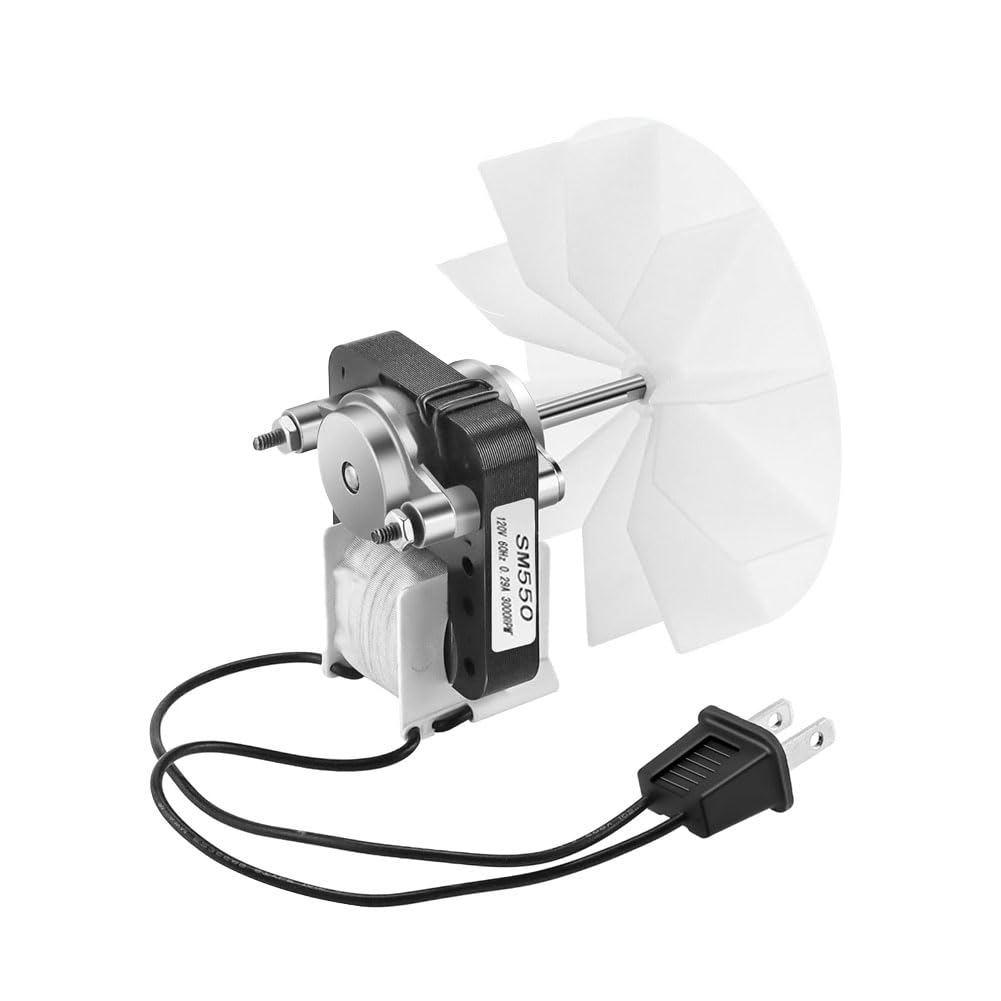 SM550 Bathroom Fan Motor Replacement Kit, 50 CFM, Exhaust Fan Motor Replacement for Broan F650, Bay Motors, Sears 569
