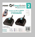 Prime 3 Socket | WiFi and Remote | Plug n Play (2 Pack) | Best Value for Money | 6 Sockets in one Pack