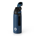 Fjbottle Insulated Stainless Steel Water Bottle, 600ml Leakproof Water Bottles, Ice Reusable Tumbler, Double Wall Vacuum Jug, Lightweight Durable for Traveling & Sports, Workout