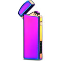 Electric Lighter USB Rechargeable, Gifts for Women, Pocket Arc Plasma Lighter Windproof for Outdoor Camping Hiking, Electronic lighters for Women Men