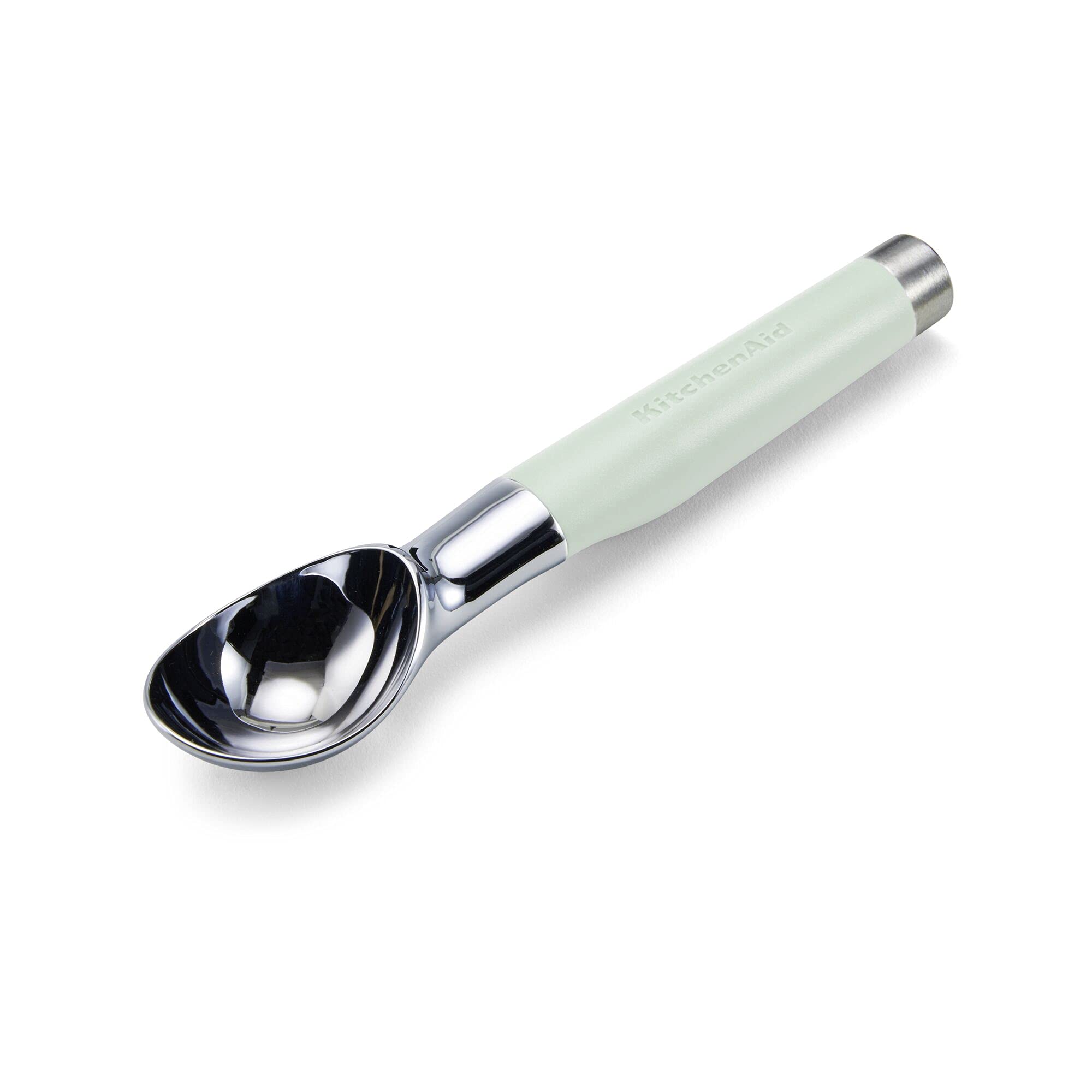 KitchenAid – Gourmet Ice Cream Scooper with Sturdy Head, Comfortable Grip, Easy Release Design (Pistachio)
