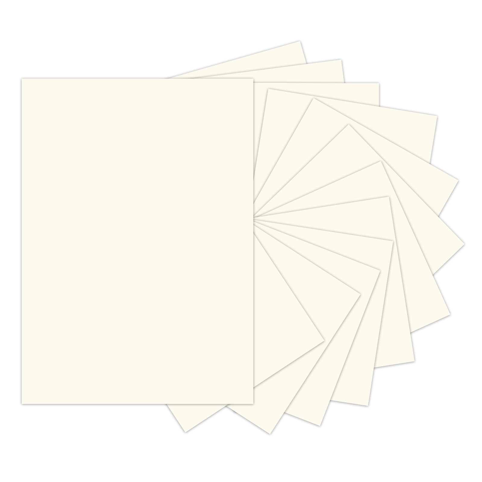 110 Sheets Cream Cardstock Paper 8.5" x 11", 65 lb/180 GSM Off-White Card Stock Printer Paper for Cards Making, Office Printing, Cards for Wedding, Invitation, Business, Menus, Valentine’s Day, Cream