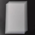 Aisetmoon 60 Pack Binding Presentation Covers 8 x 11 Inches, 12 Mil Clear Binding Covers Set, Cover Sheets for Binding, Binding Supplies, Square Corners, Un-Punched
