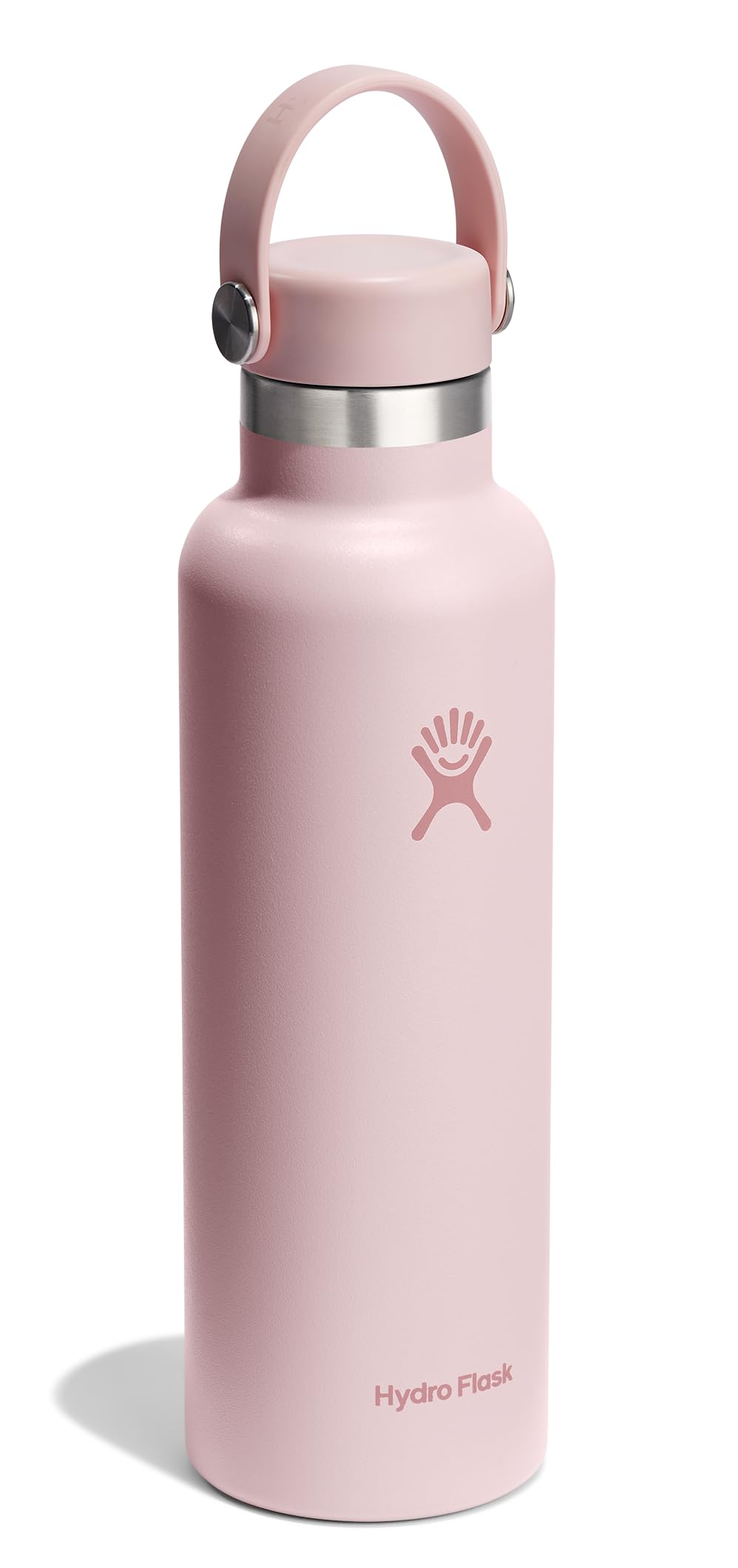 Hydro Flask 21 Oz Stainless Steel Standard Mouth Water Bottle with Flex Cap and Double-Wall Vacuum Insulation, Trillium