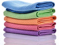 Shiny Wipes, Reusable Microfiber Towels Roll Streak Free Cleaning Cloths, 2023 New Shiny Wipes Cleaning Cloths Fish Scale Cleaning Cloth FJIUMOZEN (5pcs)