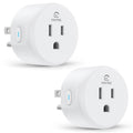 EIGHTREE Smart Plug, Mini Wi-Fi Plug That Works with Alexa & Google Home, Compatible with SmartThings, Smart Socket with Remote Control & Timer Function, 2.4Ghz Wi-Fi Only, No Hub Required