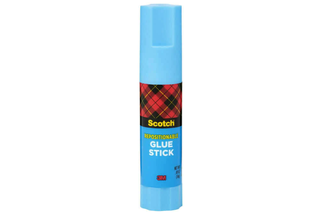 Removable Restickable Glue Stick, .49oz, Repositionable Stick (4-PACK)