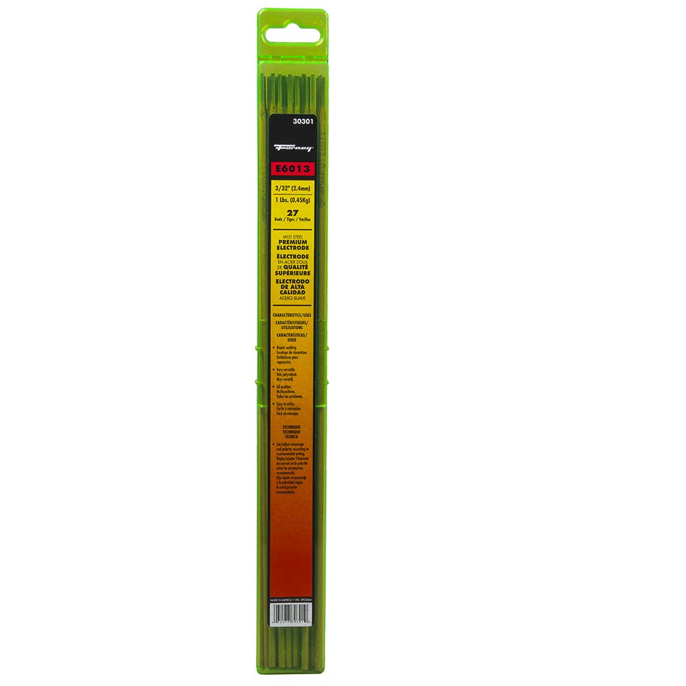 Forney 30301 6013 Welding Rod, 3/32-Inch, 1-Pound
