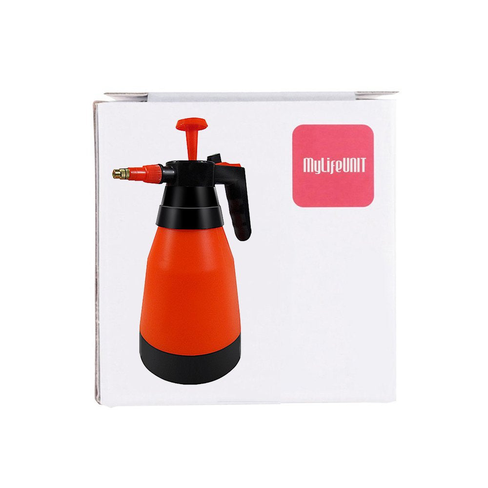 MyLifeUNIT Hand Pressure Sprayer Spray Bottle with Adjustable Pressure Nozzle for Plants 35OZ