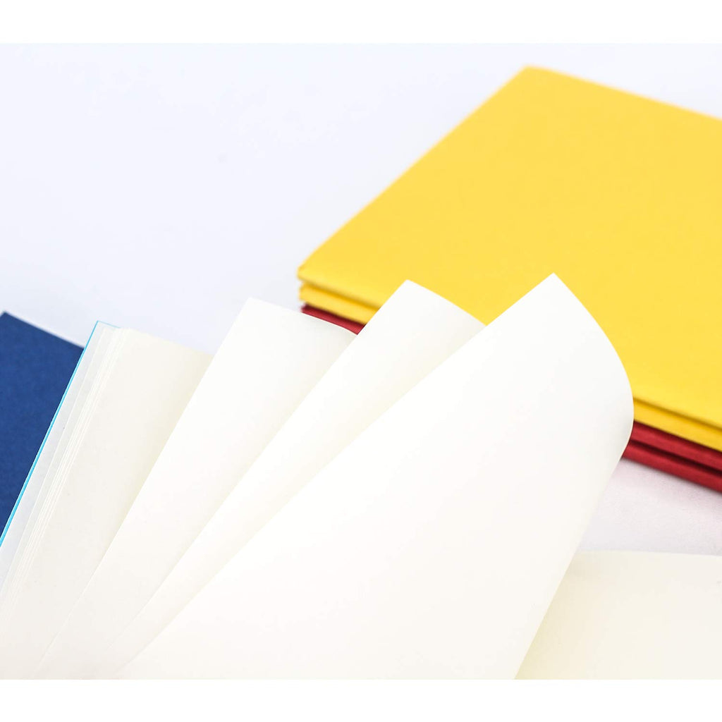 24 Pack Colorful Blank Notebook, Eusoar Mixed Color A6 3.9“ x 5.5” 60 Pages Notebook Unlined, Travel Journal Notebook Notepad Set Bulk, Students Office Writing Diary, Subject Notebooks