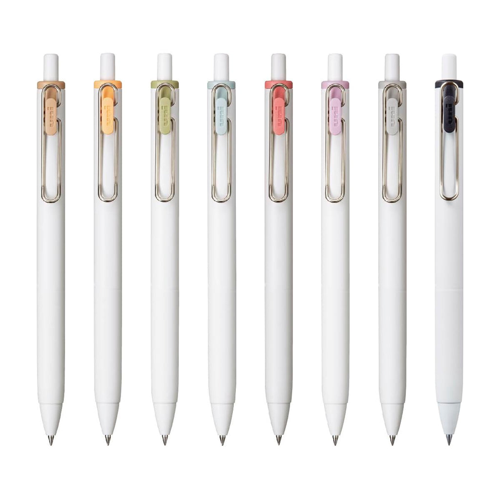 Mitsubishi Pencil UMNS38FC8C Gel Ballpoint Pen Uni-Ball One 0.38 Fica Color Set of 8 Colors