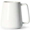 24 OZ Large Coffee Mug, Smilatte Nice Ceramic Boss Tea Cup with Big Handle for Dad Men Women, Unique Style for Any Kitchen, White