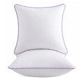 Wuuyuef 18x18 Pillow Inserts Set of 2, Square Decorative Throw Pillow Stuffers, Hypoallergenic Down Alternative Filling for Sofa - White