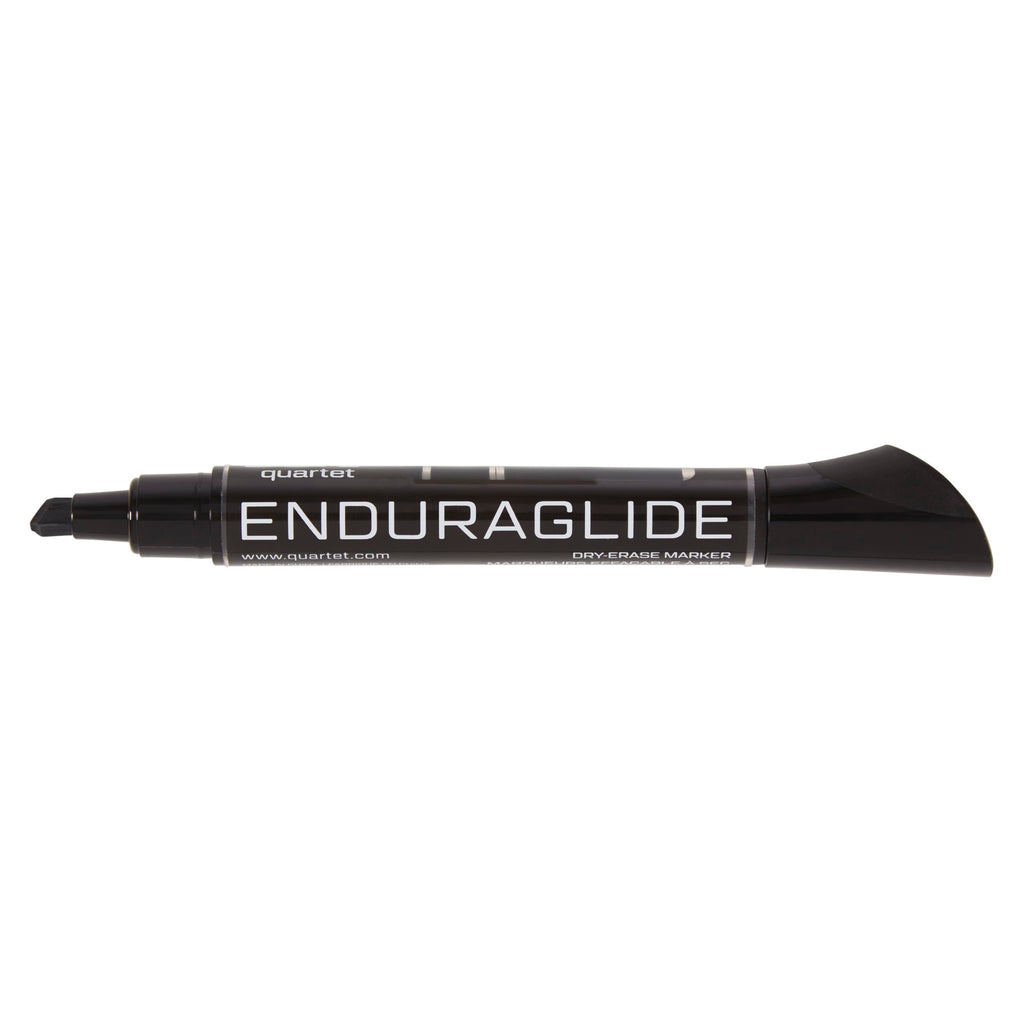 Quartet EnduraGlide Dry-Erase Markers, Chisel Tip, Bold Colour, Assorted Colours, 12-pack (6447459961)