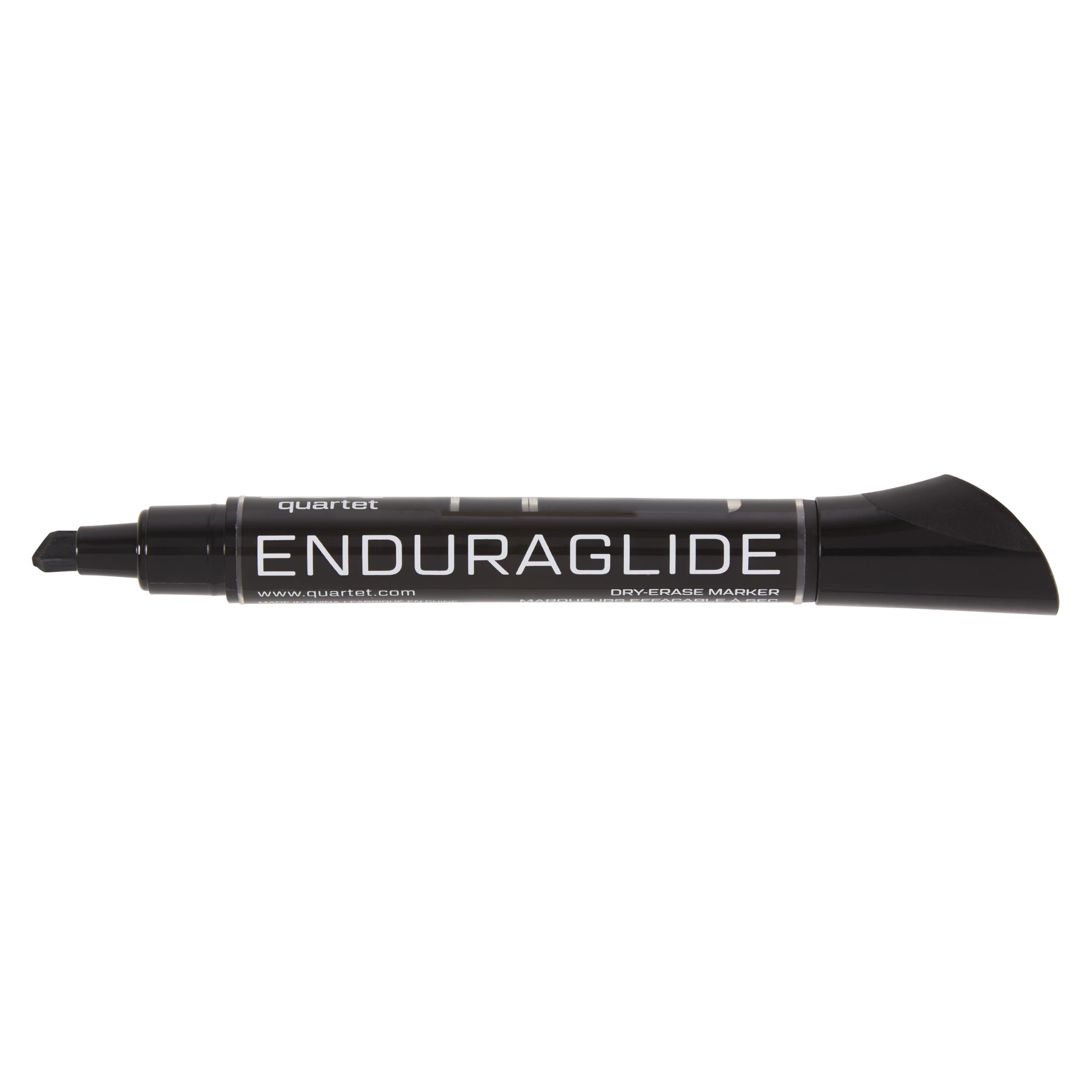 Quartet EnduraGlide Dry-Erase Markers, Chisel Tip, Bold Colour, Assorted Colours, 12-pack (6447459961)