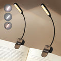 Book Light 2 Pack, Rechargeable 7 LED 9 Modes Reading Light, Eye-Care Clip On Book Reading Light for Reading in Bed, Bookworms, Kids, eReaders