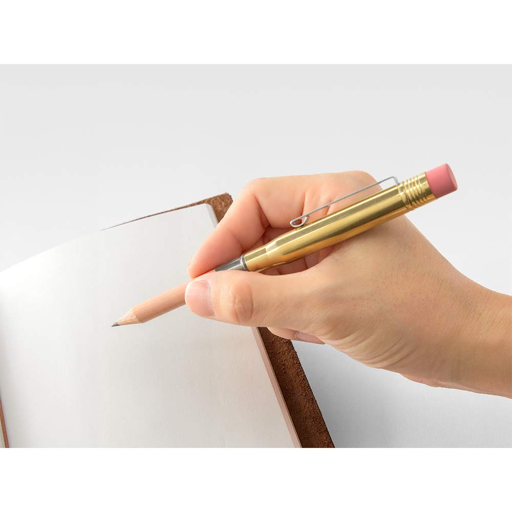 Travelers Company 38075006 Brass Pencil, Solid Brass