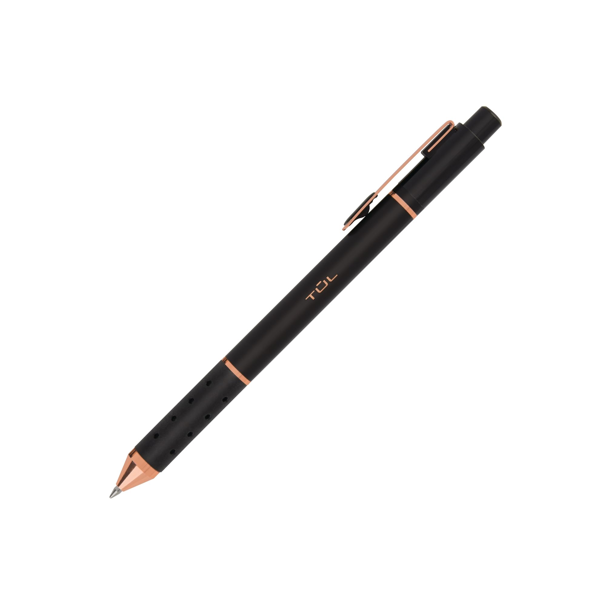 TUL Element Limited Edition Retractable Ball Point Pens, Medium, 0.7 mm, Assorted Barrel Colors, Black Ink, Pack Of 4