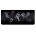 Gaming Mouse Pad Large Extended Mouse Mat with Stitched Edge Desk Mat Keyboard Pad for Laptop Computer Desktop PC Gamer Office and Home Non-Slip Rubber Mousepad (Map, 35.4" x 15.7")