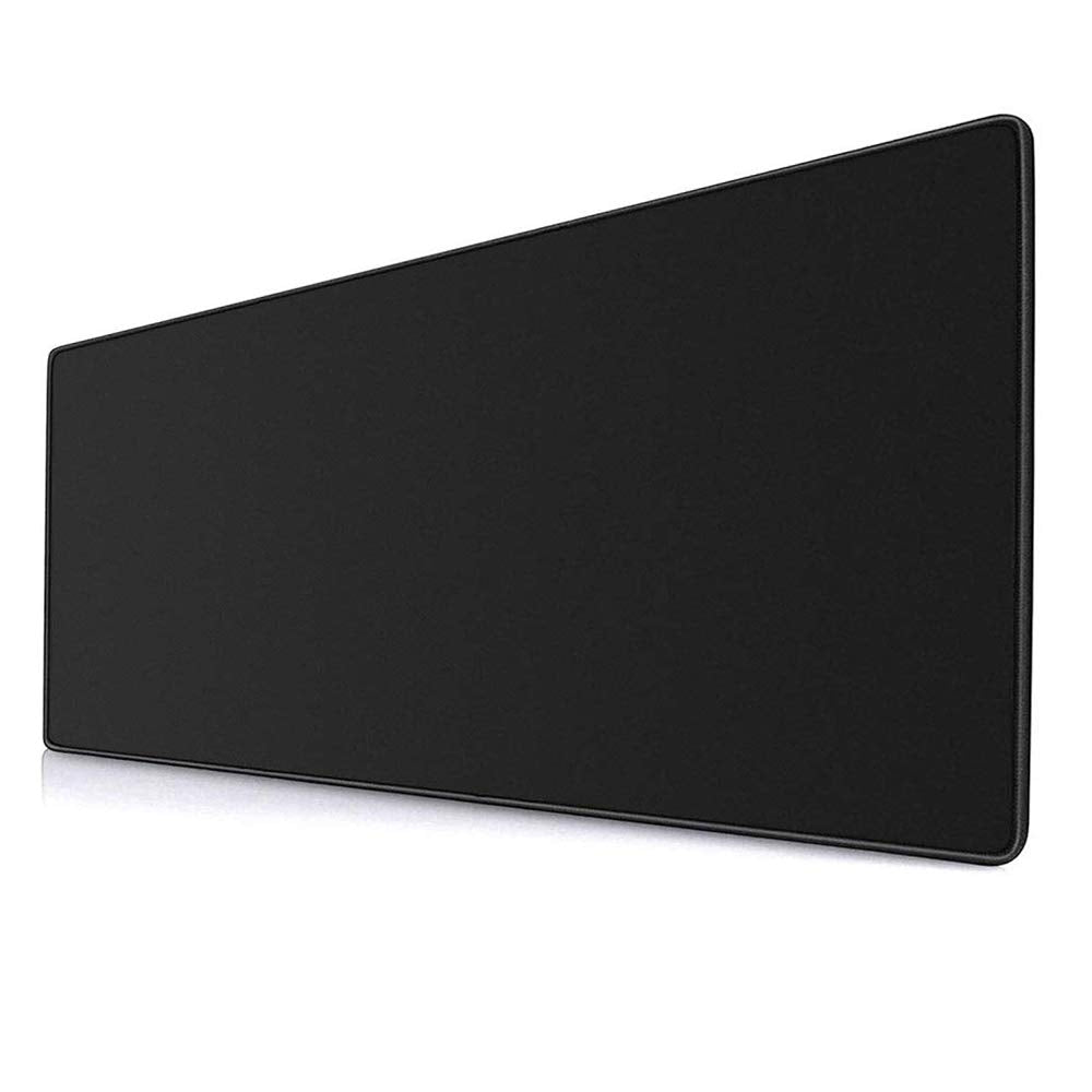 YEBMoo Extra Large Gaming Mouse Pads/Extended Protective Office Desk Mouse Mat Non-Slip Professional Precision Tracking Surface (31.5" x 11.8") for PC Computer Laptop (80x30Black001)