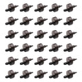 Rain Bird SW10-30PS Drip Irrigation Spot Watering Dripper/Emitter, 1 Gallon Per Hour, 30-Pack