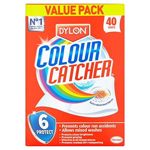 DYLON Color Catcher 40 Sheets - Prevents Color Run Accidents & Allows Mixed Washes
