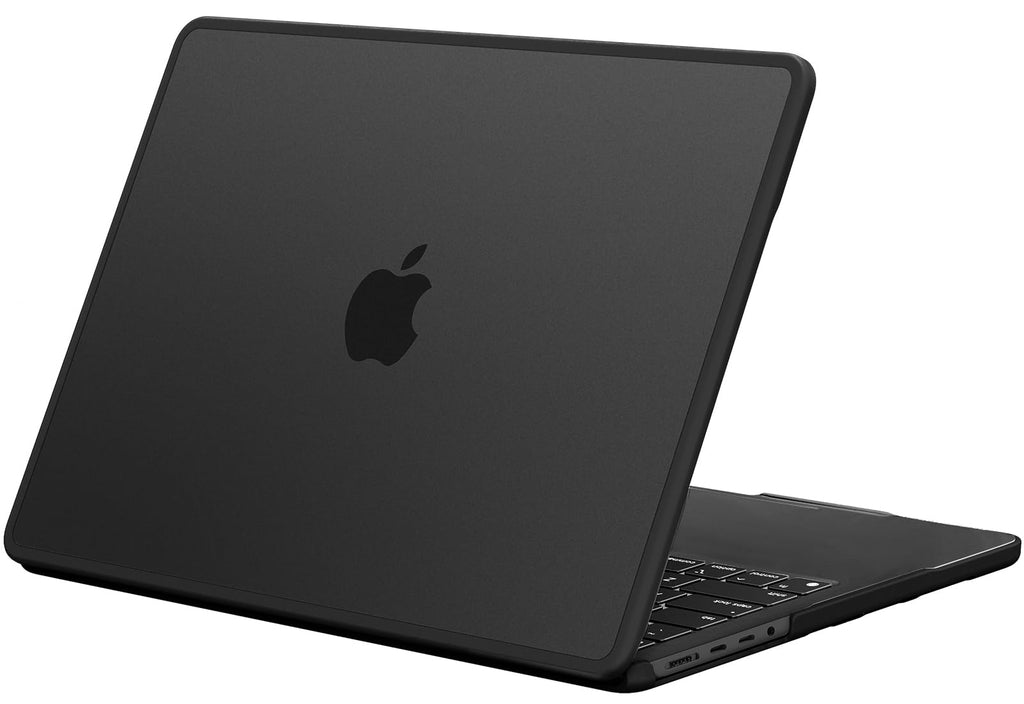 BlueSwan Compatible with MacBook Pro 14 inch 2026-2021 Release M5 M4 M3 M2 M1 Pro/Max Chip, Anti-Cracking Hard Shell Case Anti-Fingerprint Soft TPU Bumper, Frosted Black